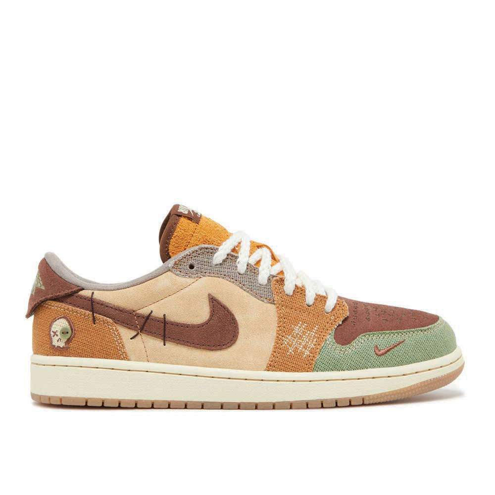 Zion Williamson X Air Jordan 1 Retro Low OG 'Voodoo' Unfading Sneaker