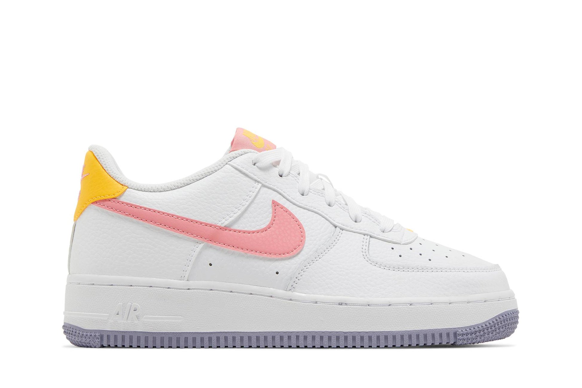 ( Grade School ) Nike Air Force 1 'White Coral Chalk' DV7762-100