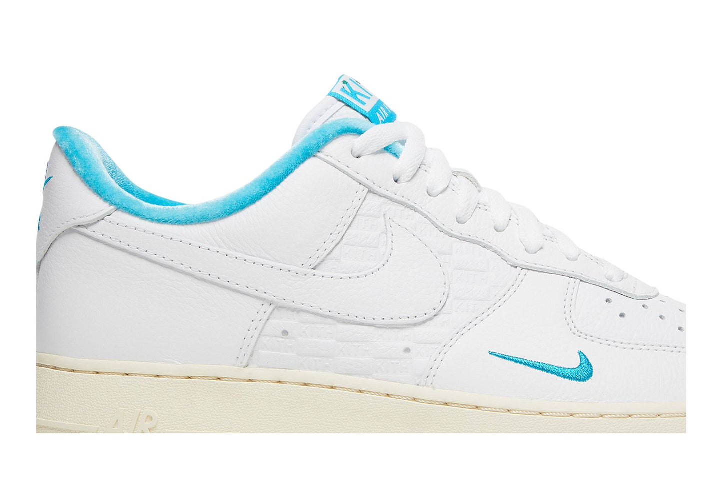 KITH X Nike Air Force 1 Low Blue Lagoon DC9555-100