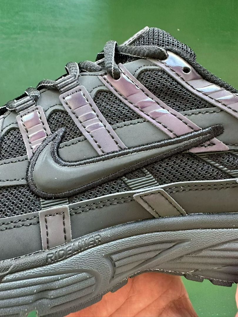 Nike P-6000 Black Metallic Dark Grey Iridescent Men's Women's Lifestyle Running Shoes Sneakers