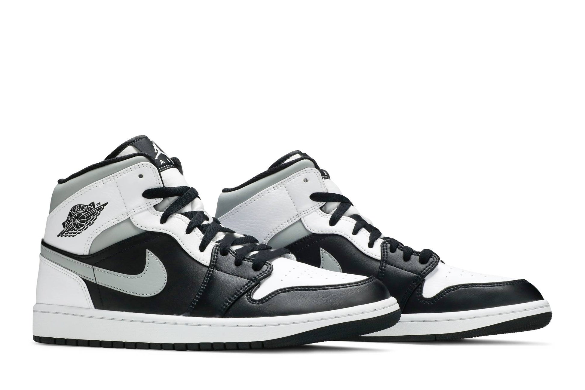 Air Jordan 1 Mid White Shadow 554724-073