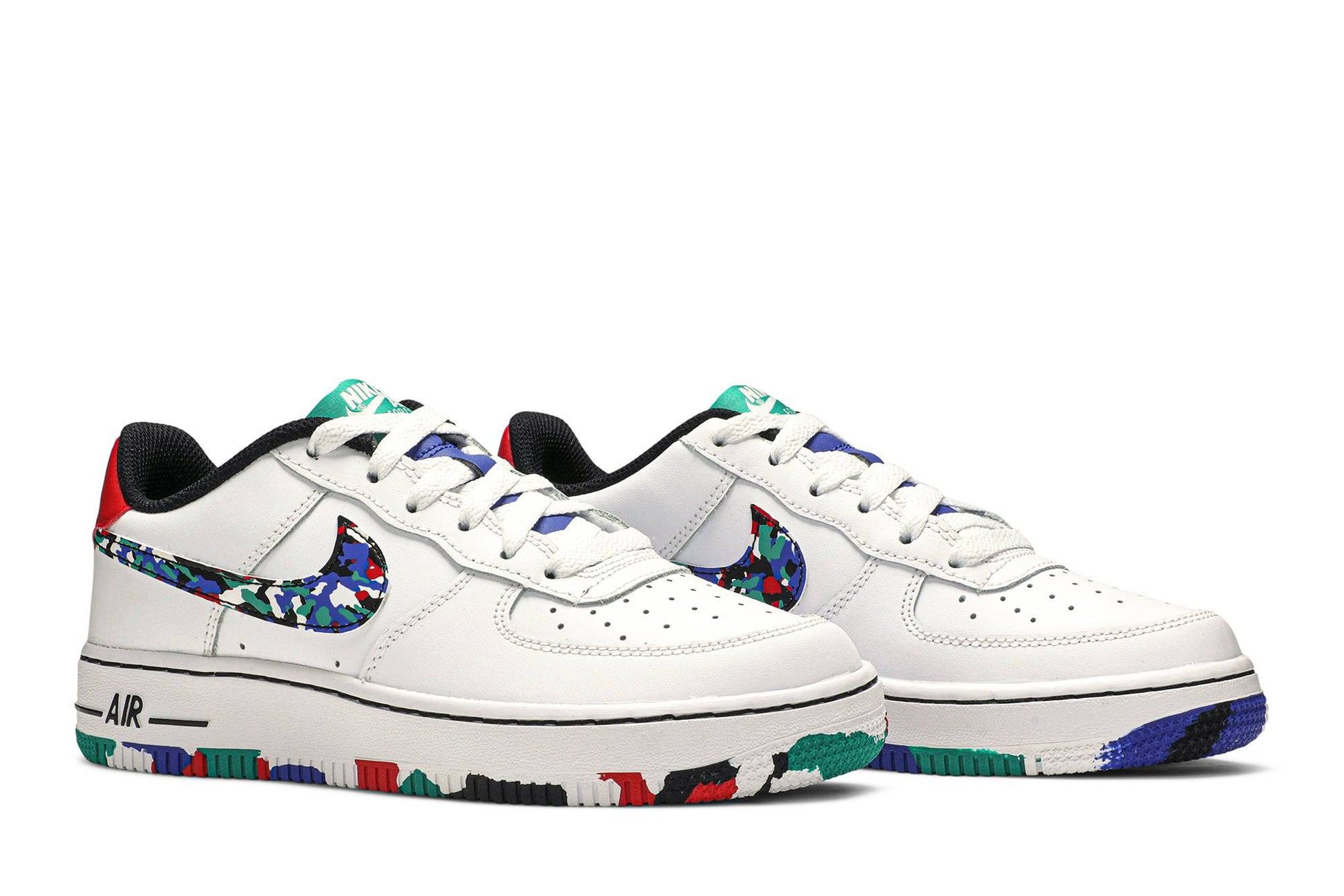 ( Youth ) Nike Air Force 1 Low 'Crayon White Multi' CU4632-100