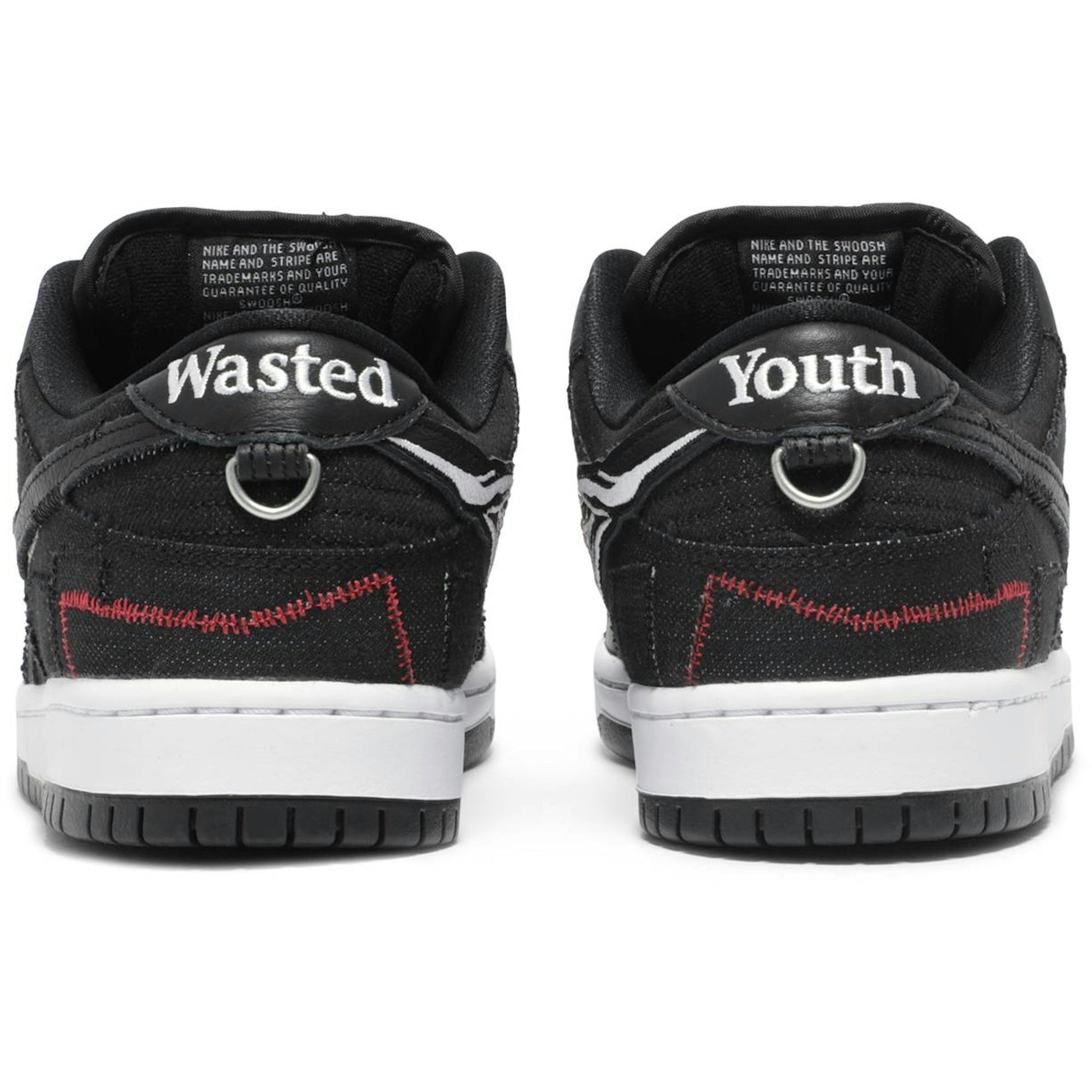 Wasted Youth X Nike SB Dunk Low 'Black Denim' DD8386-001
