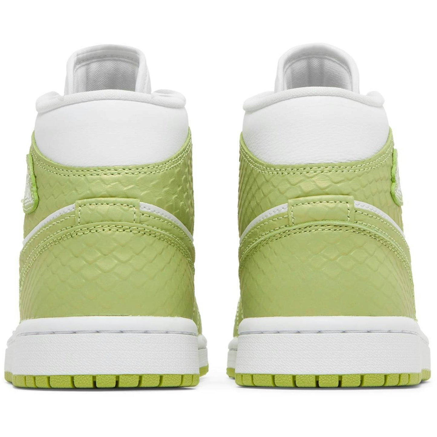 ( Women ) Air Jordan 1 Mid SE Green Python DV2959-113