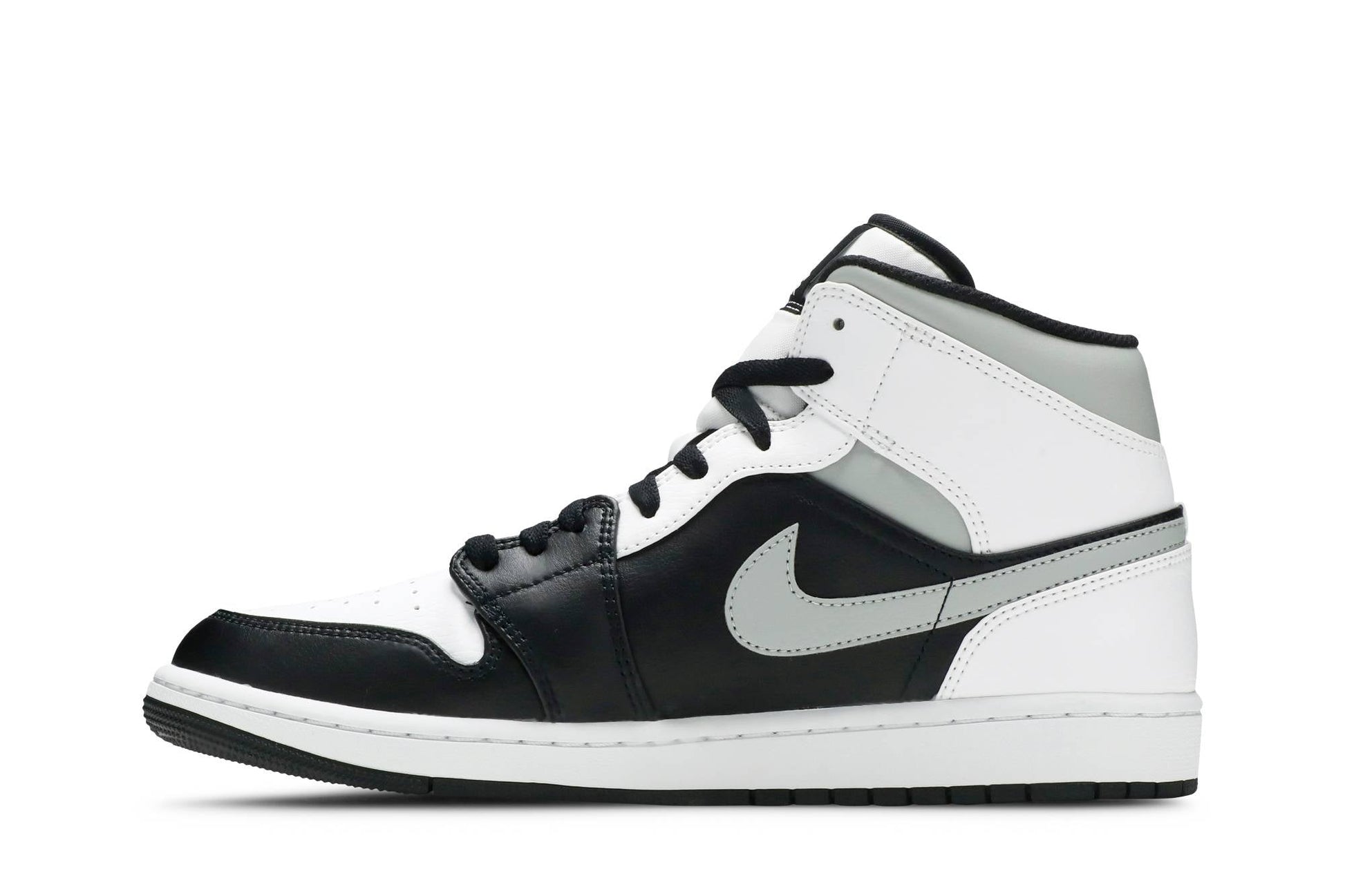 Air Jordan 1 Mid White Shadow 554724-073