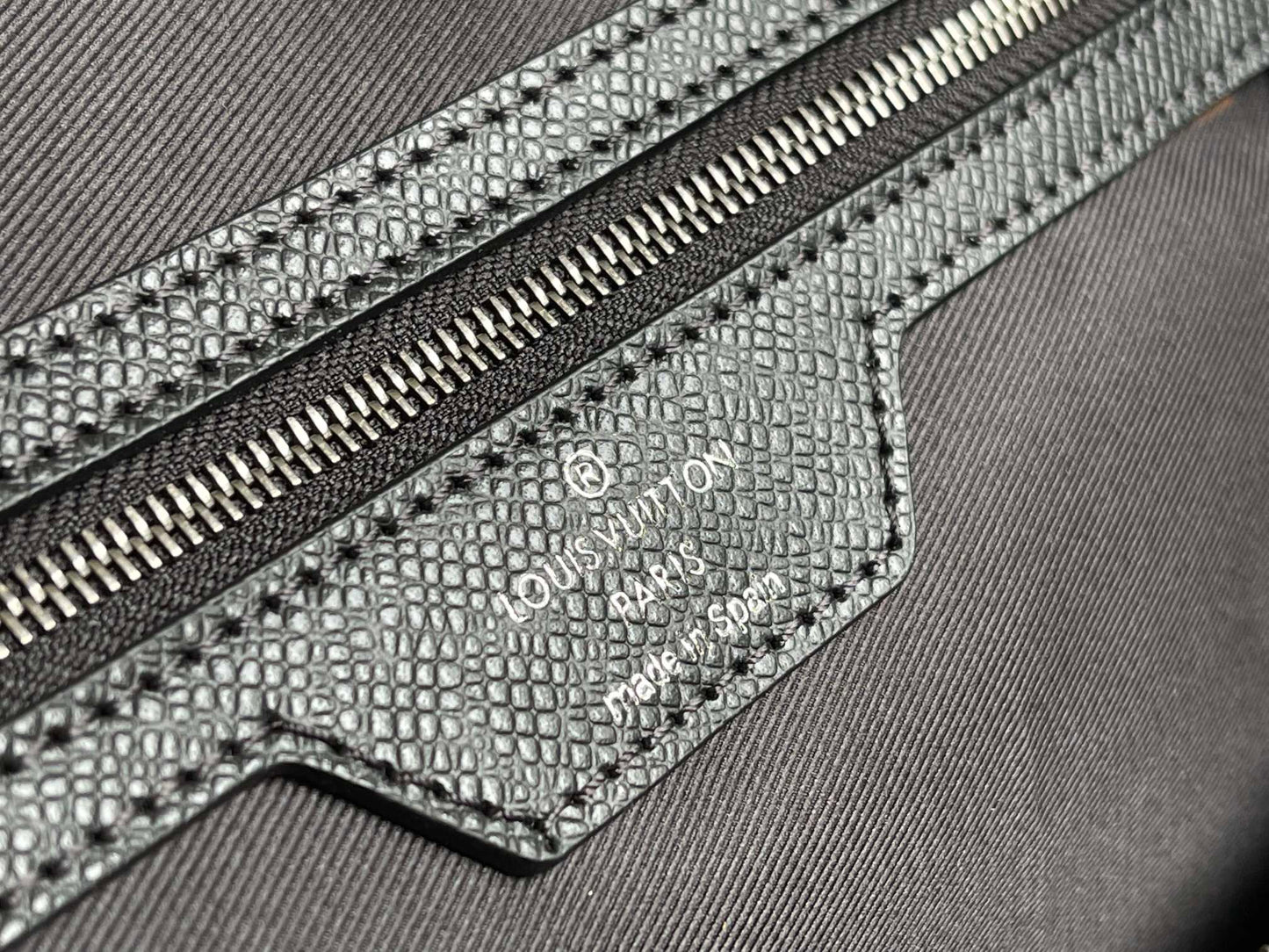 Designer Inspired Men's Monogram Black Duffle Bag - Travel Weekender Luggage
