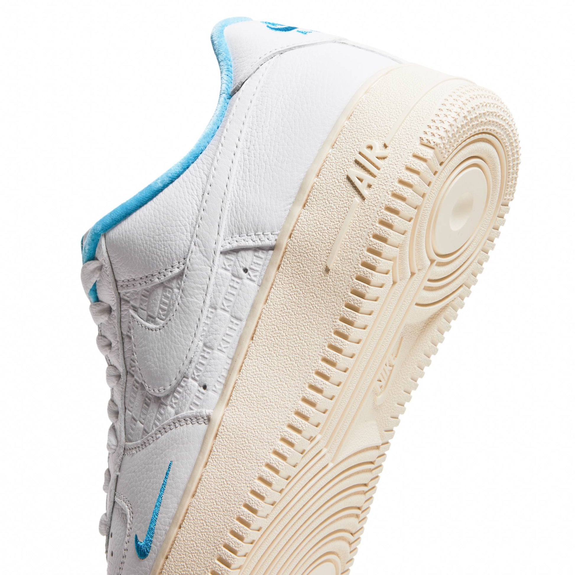 KITH X Nike Air Force 1 Low Blue Lagoon DC9555-100