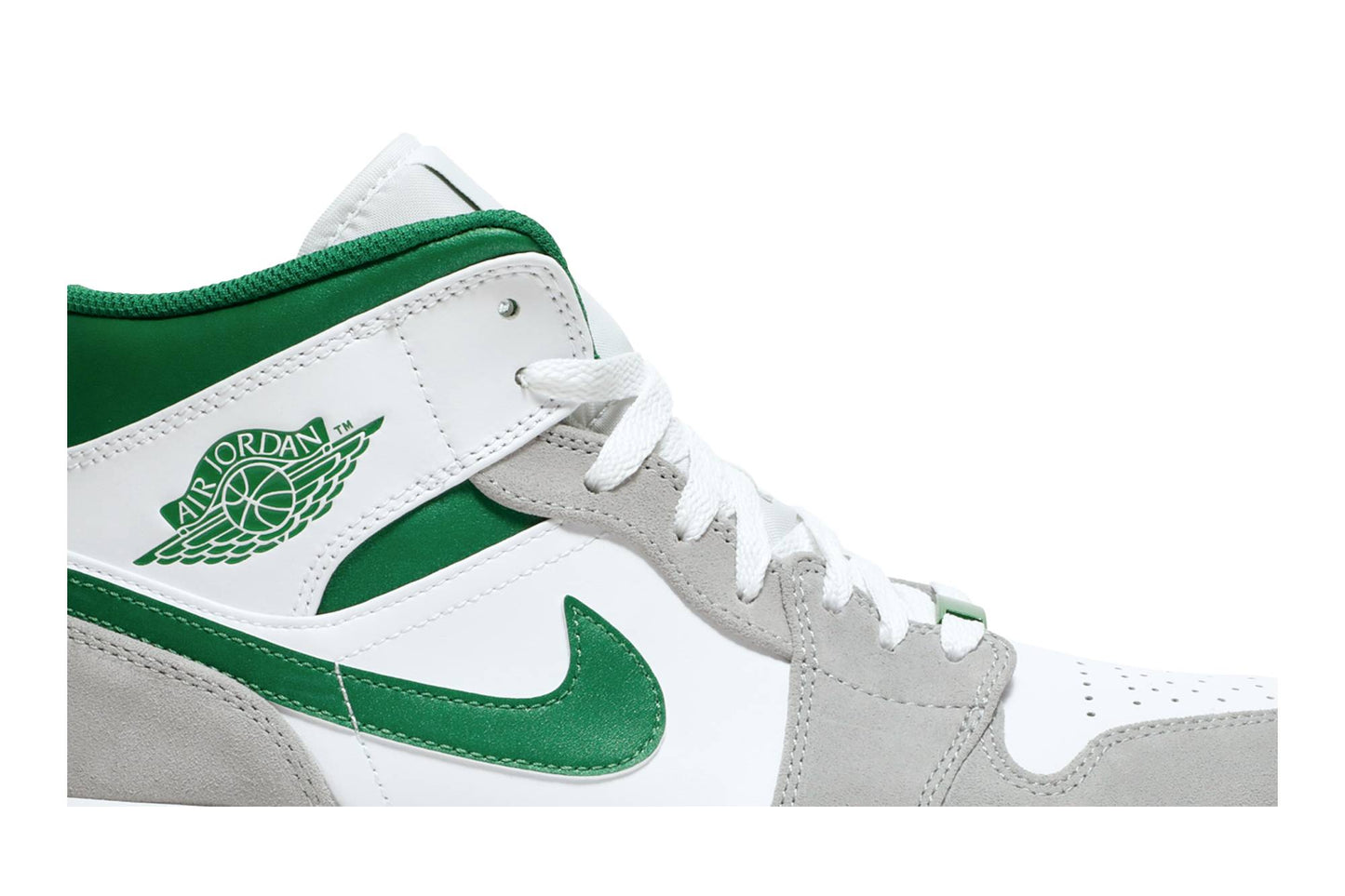 Air Jordan 1 Mid Grey Pine Green DC7294-103