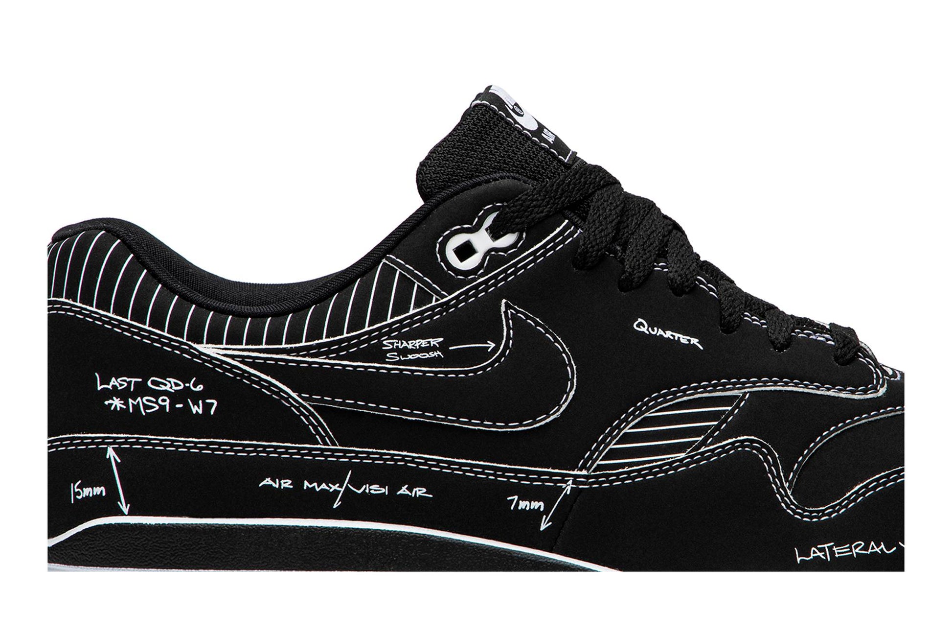 Nike Air Max 1 'Tinker Sketch To Shelf – Black Schematic' CJ4286-001