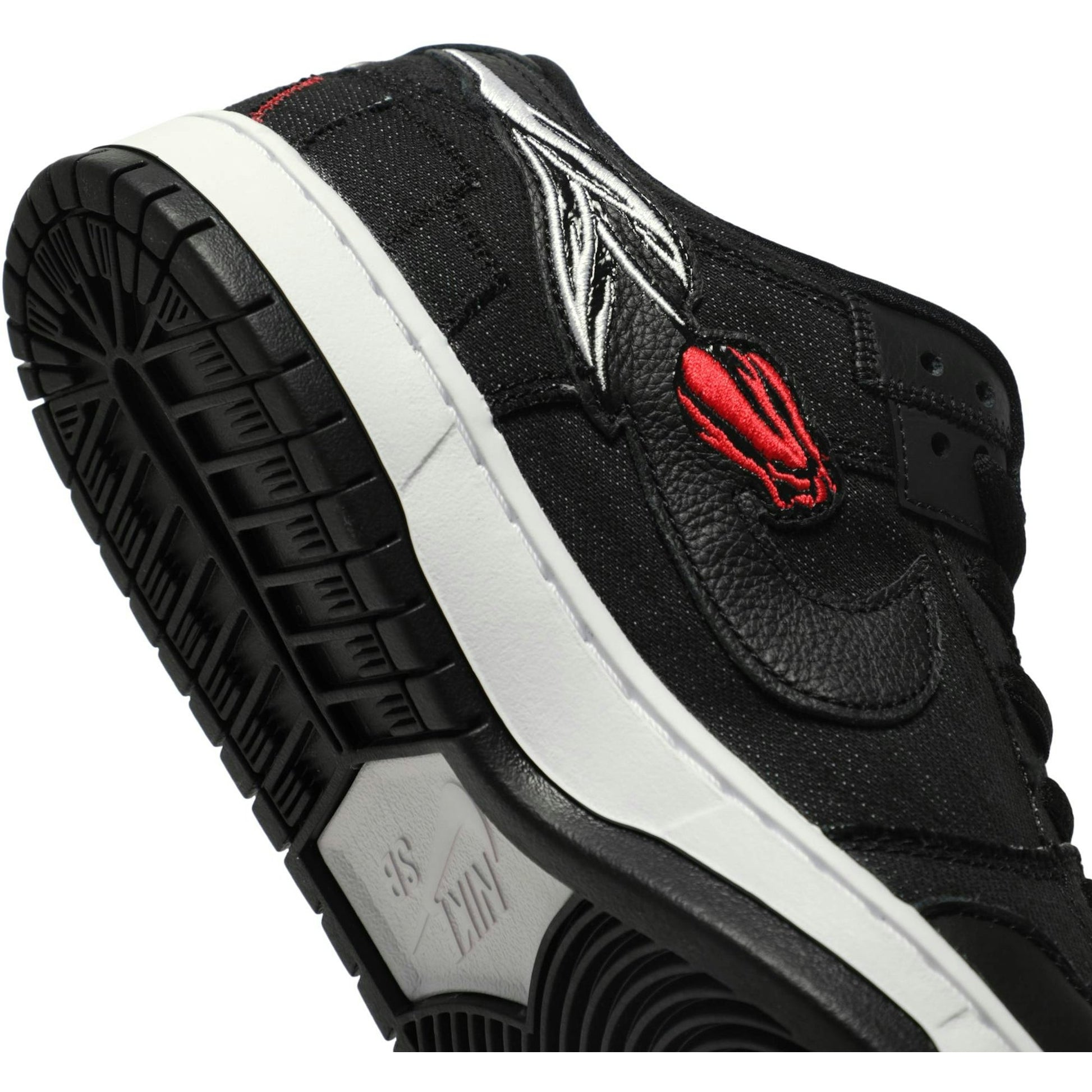 Wasted Youth X Nike SB Dunk Low 'Black Denim' DD8386-001