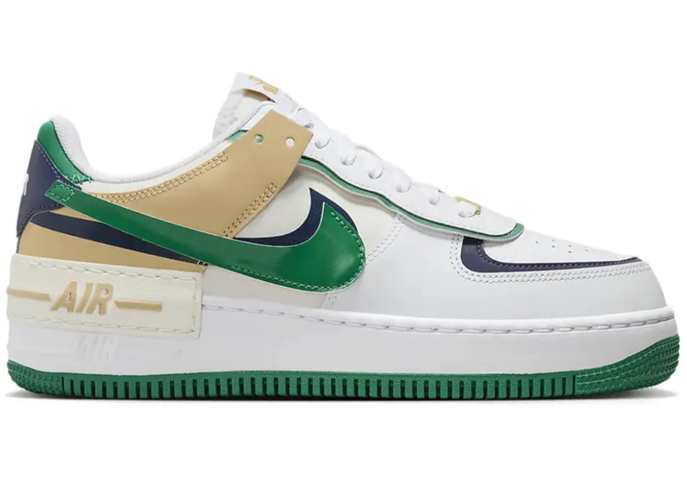 ( Women ) Nike Air Force 1 Shadow 'White Malachite Sesame' DZ1847-102