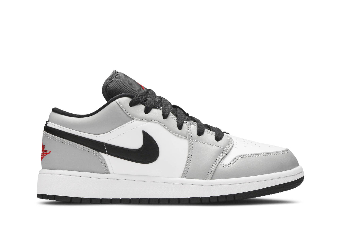 ( Grade School ) Air Jordan 1 Low 'Light Smoke Grey' 553560-030