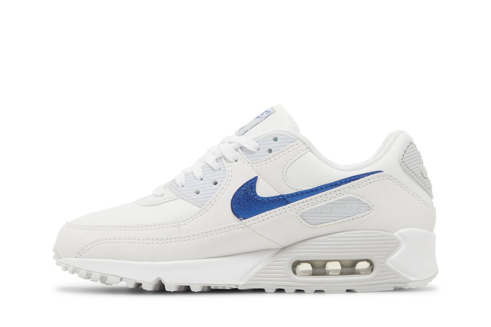 ( Women ) Nike Air Max 90 'White Metallic Blue' DX0115-100