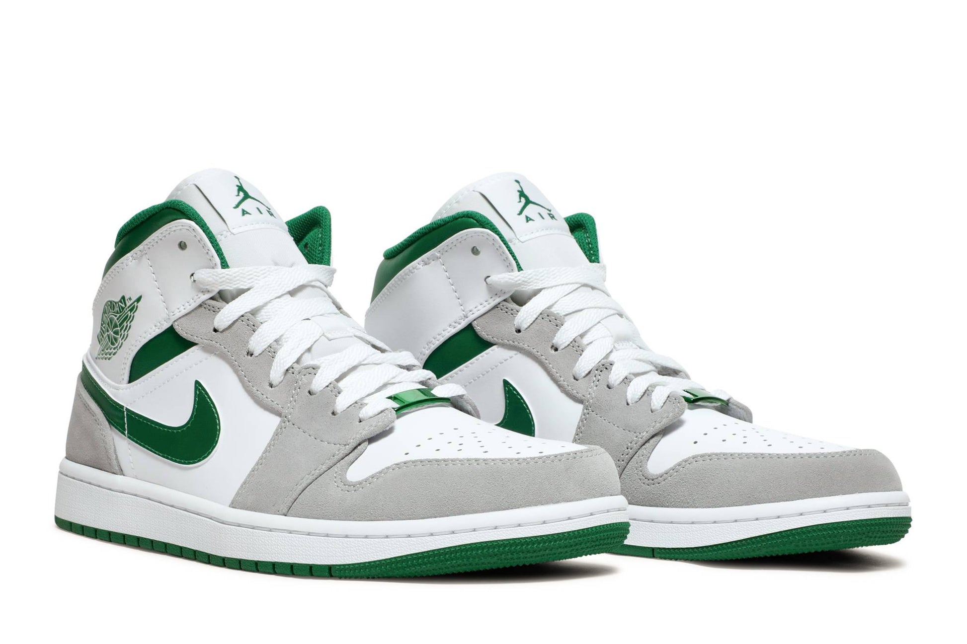Air Jordan 1 Mid Grey Pine Green DC7294-103