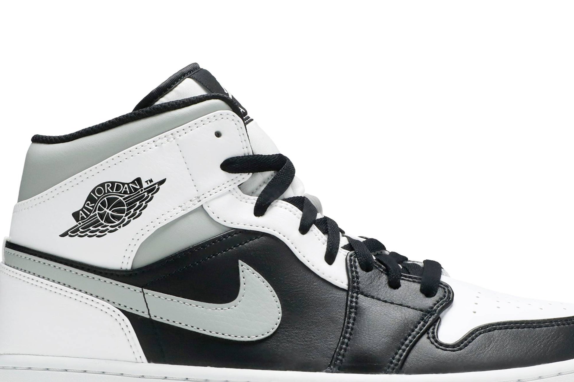 Air Jordan 1 Mid White Shadow 554724-073