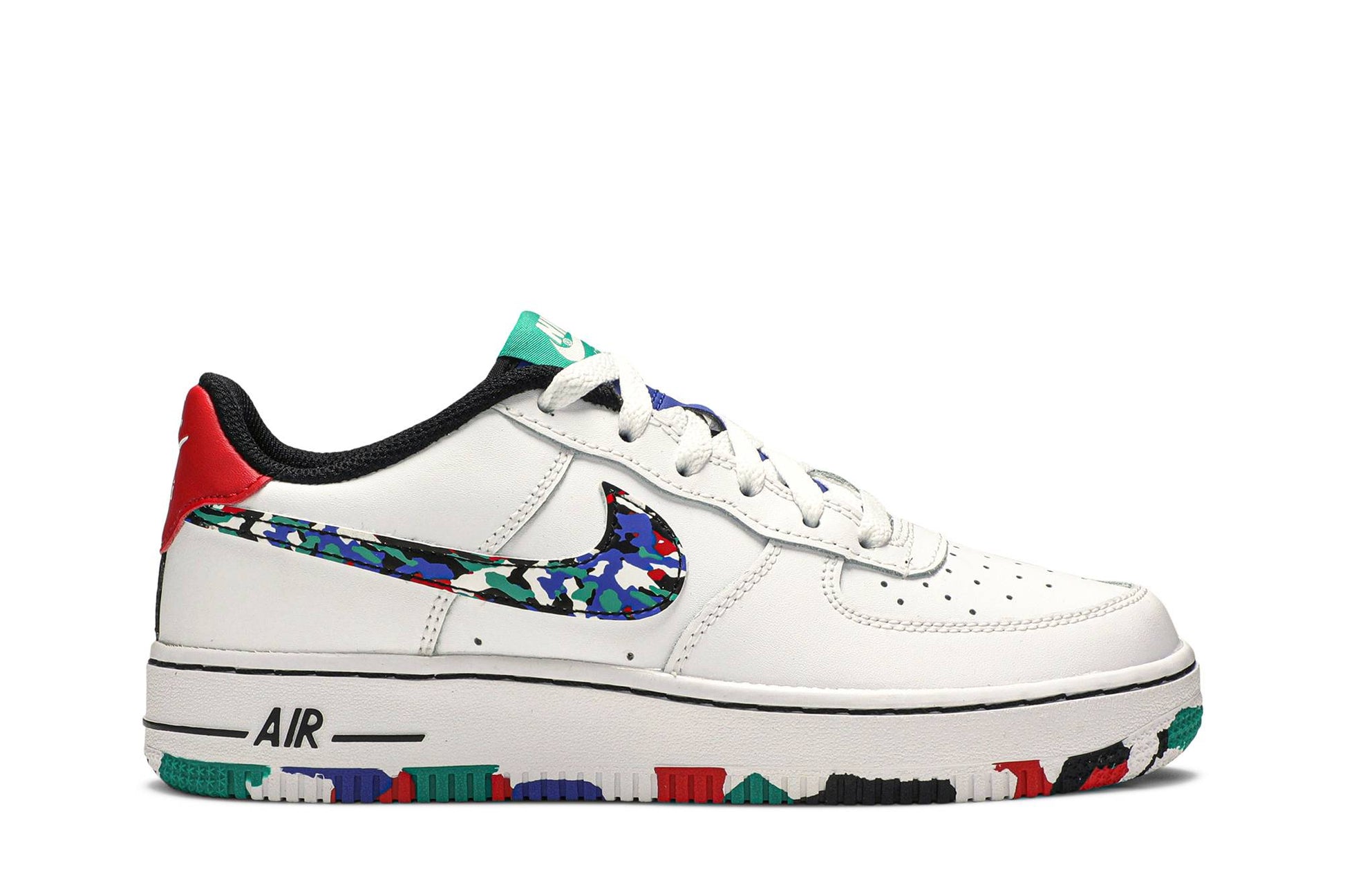 ( Youth ) Nike Air Force 1 Low 'Crayon White Multi' CU4632-100