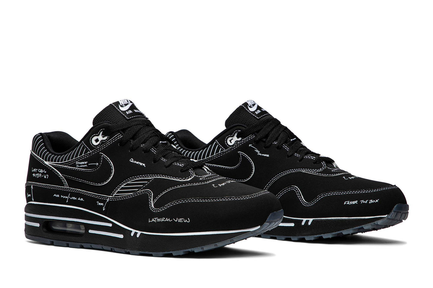 Nike Air Max 1 'Tinker Sketch To Shelf – Black Schematic' CJ4286-001