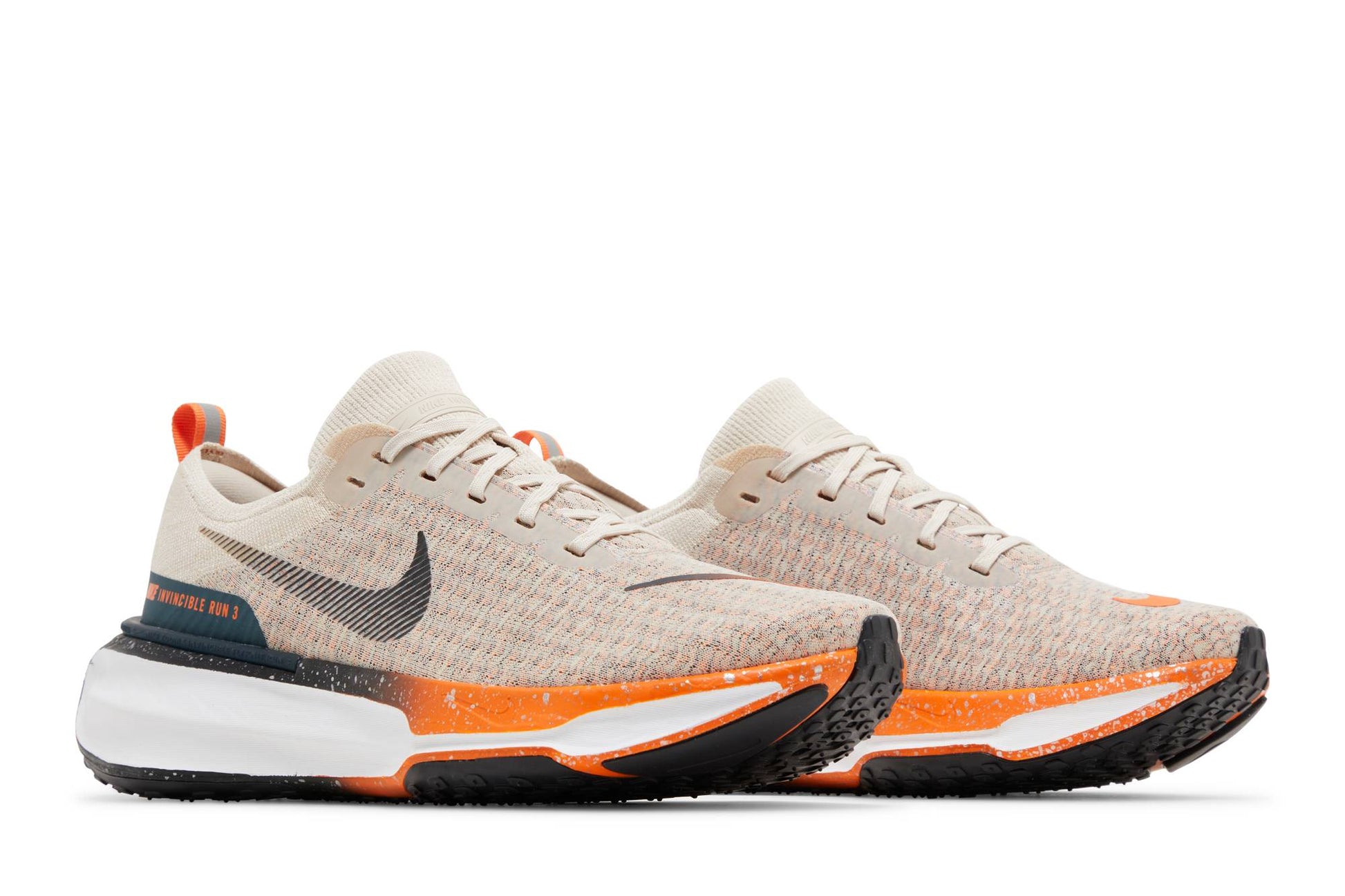 Nike ZoomX Invincible Run Flyknit 3 'Oatmeal Safety Orange' FQ8720-140