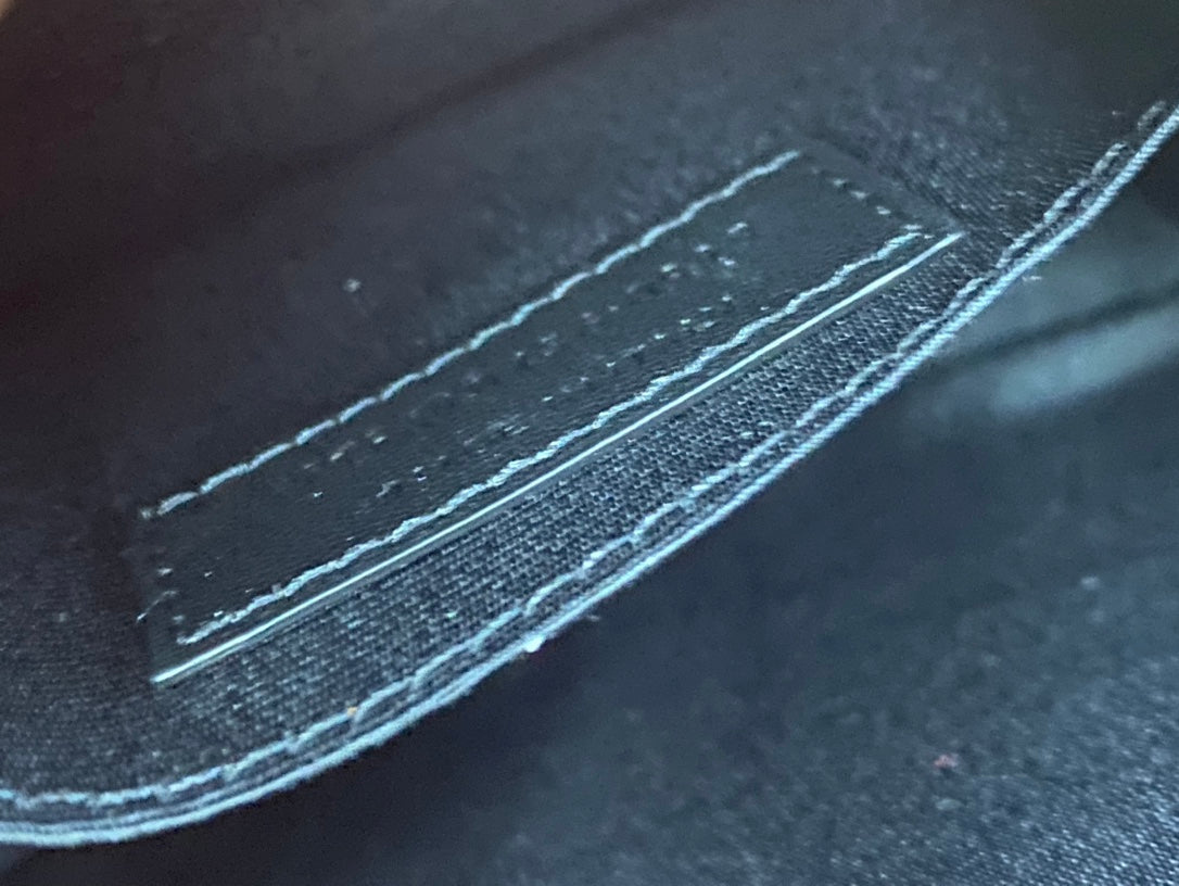 Saint Laurent Vinyle Round Camera Bag in Matelassé Chevron Leather - Red