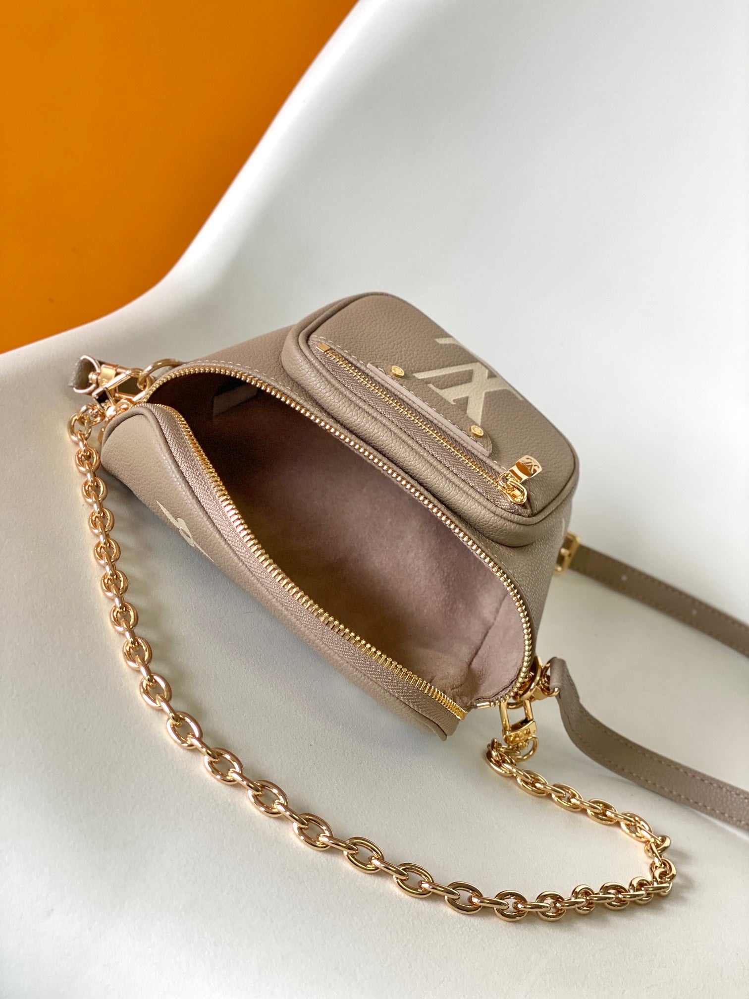 Louis Vuitton Monogram Empreinte Bumbag - Tourterelle Beige Leather