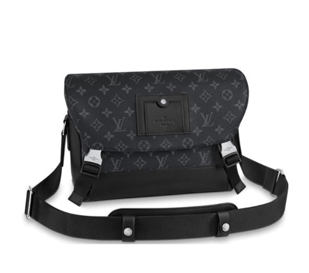 Louis Vuitton Messenger Voyager PM Monogram Eclipse Canvas Bag