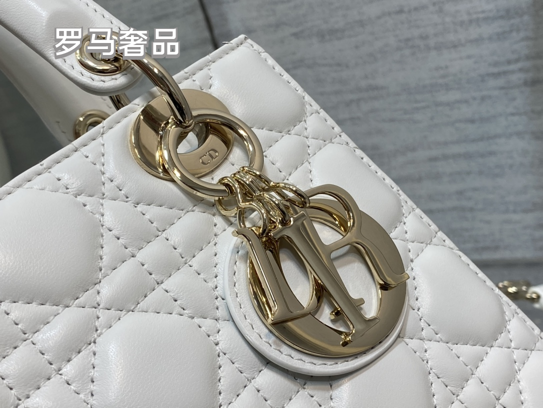 Lady Dior My ABCDior Bag Black Cannage Lambskin