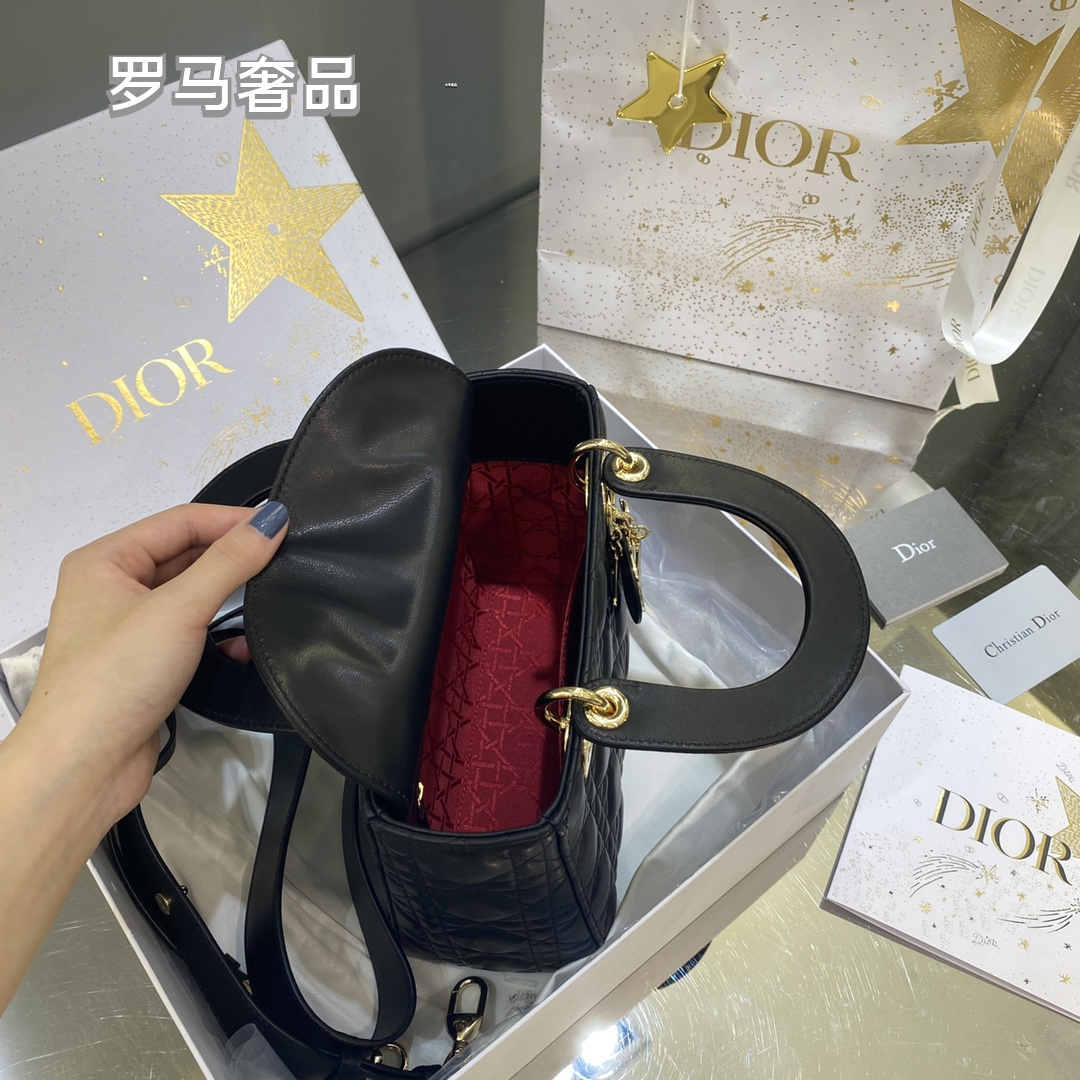 Christian Dior Lady Dior My ABCDior Bag - Beige Cannage Lambskin